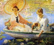 Colin Campbell Cooper Summer, Colin Campbell Cooper oil on canvas